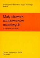 Okadka ksizki - May sownik czasownikw osobliwych (o niepenej odmianie) 