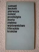 Okadka ksizki - Pierwsza mio