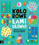 Ok�adka ksi�zki - Kolorowe �amig��wki. Zadania logiczne dla bystrzak�w 8+