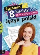 Okładka - Egzamin 8-klasisty. Zbiór próbnych testów. Język polski