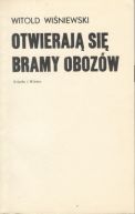 Okładka książki - Otwierają się bramy obozów 