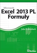 Okładka - Excel 2013 PL. Formuły