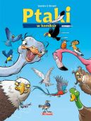 Okładka książki - Ptaki w komiksie