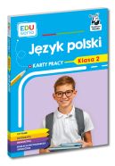 Ok�adka ksi�zki - EDUseria. J�zyk polski. Karty pracy. Klasa 2. Kapitan Nauka