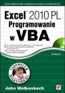 Okadka ksizki - Excel 2010 PL. Programowanie w VBA. Vademecum Walkenbacha