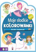 Okadka ksizki - Moje sodkie kolorowanki. Wrki i ksizniczki