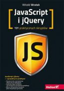 Okadka ksizki - Javascript i jQuery. 131 praktycznych skryptw