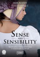 Okadka ksizki - Sense and Sensibility. Rozwana i romantyczna w wersji do nauki angielskiego