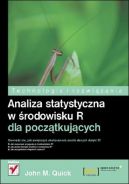 Okładka - Analiza statystyczna w środowisku R dla początkujących