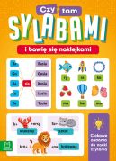 Okładka - Czytam sylabami i bawię się naklejkami. Ciekawe zadania do nauki czytania