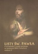 Okładka - Listy Św. Pawła