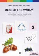 Okładka - Uczę się i rozwijam. Arkusz monitoringu. Część 3. Materiały do obserwacji rozwoju ucznia z niepełnosprawnością intelektualną w stopniu umiarkowanym i znacznym