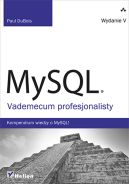 Ok�adka - MySQL. Vademecum profesjonalisty. Wydanie V