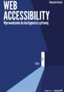 Ok�adka - Web accessibility. Wprowadzenie do dost�pno�ci cyfrowej