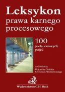 Okadka - Leksykon prawa karnego procesowego 100 podstawowych poj