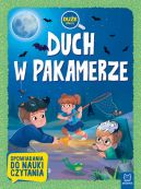 Okładka - Duch w pakamerze. Duże litery. Opowiadania do nauki czytania