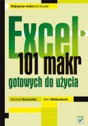 Ok�adka - Excel. 101 makr gotowych do u�ycia
