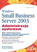 Ok�adka - Windows Small Business Server 2003. Administracja systemem