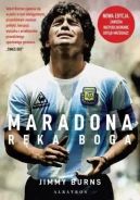 Okładka ksiązki - Maradona. Ręka Boga