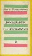 Ok�adka - 500 zagadek historycznych