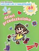 Okadka ksizki - Dzie przedszkolaka. Historyjki z nalepkami