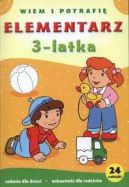 Okadka ksiki - Wiem i potrafi. Elementarz 3-latka