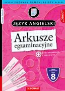 Ok�adka - Arkusze egzaminacyjne. J�zyk angielski. Egzamin �smoklasisty