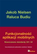 Ok�adka - Funkcjonalno�� aplikacji mobilnych. Nowoczesne standardy UX i UI