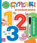 Okadka ksizki - Cyferki przedszkolaka z pisakiem. Pisz, licz i zmazuj. Wydanie specjalne