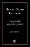 Okadka ksizki - Obywatelskie nieposuszestwo