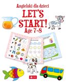 Okładka - Angielski dla dzieci. Lets Start! Age 7 - 8