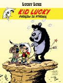 Okadka ksizki - Lucky Luke. Kid Lucky. Podaj za strza. Tom 4