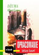 Ok�adka - D�uma (Albert Camus) - opracowanie