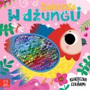 Ok�adka ksi�zki - Zwierz�ta w d�ungli. Ksi��eczka z cekinami