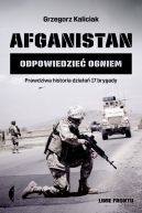 Okadka ksizki - Afganistan. Odpowiedzie ogniem