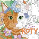 Okadka - Leniwe koty (kolorowanka)