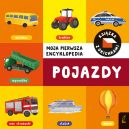 Okadka ksizki - Moja pierwsza encyklopedia. Ksika z okienkami. Pojazdy