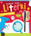 Ok�adka - Poznaj� i pisz� literki. Ksi��ka z rowkami. Znikaj�cy atrament. Wzory 3D. Zabawy grafomotoryczne. Terapia r�ki