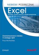 Okładka - Excel. Wykresy, analiza danych, tabele przestawne. Niebieski podręcznik