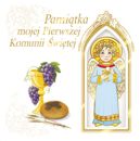 Okadka - Pamitka mojej Pierwszej Komunii witej z aniokiem 