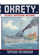 Okadka ksizki - Okrty Polskiej Marynarki Wojennej t.25. Torpedowce