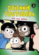 Okadka ksizki - Dziennik Youtubera. Nie ma lekko