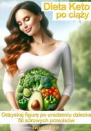 Ok�adka - Dieta Keto po ci��y. Odzyskaj figur� po urodzeniu dziecka. 50 zdrowych przepis�w.