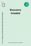 Okładka - Rzeczowy świadek