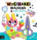 Ok�adka - Wycinanki malucha z no�yczkami. Z kr�likiem