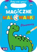 Ok�adka - Magiczne malowanki. Dinozaury
