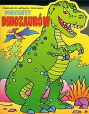 Okadka - Portrety dinozaurw. Ksieczka do naklejania i kolorowania