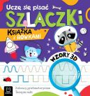 Okładka - Uczę się pisać szlaczki. Książka z rowkami. Wzory 3D. Zabawy grafomotoryczne, terapia ręki