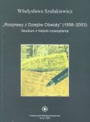 Ok�adka - Rozprawy z dziej�w O�wiaty 1958-2003 studium z historii czasopisma