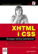 Okładka - XHTML i CSS. Dostępne witryny internetowe